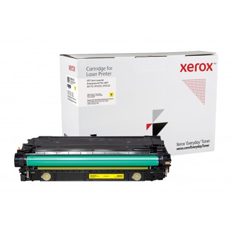 Everyday Tóner Amarillo , HP CE342A/CE272A/CE742A equivalente de Xerox, 16000 páginas 006R04149