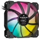 Corsair SP120 RGB ELITE Carcasa del ordenador Ventilador 12 cm Negro 3 pieza(s) co-9050109-ww