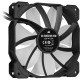 Corsair SP120 RGB ELITE Carcasa del ordenador Ventilador 12 cm Negro 3 pieza(s) co-9050109-ww