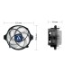 ARCTIC Alpine 23 - Compact AMD CPU-Cooler Procesador Set de refrigeración 9 cm Aluminio, Negro 1 pieza(s) ACALP00035A