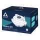 ARCTIC Alpine 23 - Compact AMD CPU-Cooler Procesador Set de refrigeración 9 cm Aluminio, Negro 1 pieza(s) ACALP00035A