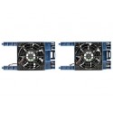 Hewlett Packard Enterprise HPE ML30 Gen10 PCI Fan and Baffle Kit Carcasa del ordenador Ventilador Negro, Azul p06303-b21