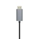 AISENS Cable conversor USB-C a Displayport 4K@60HZ, USB-C/M-DP/M, Negro, 1.8m