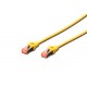 Digitus Professional cable de red 0,25 m Cat6 S/FTP (S-STP) Amarillo - DK-1644-0025-Y-10