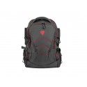 GENESIS Pallad 550 maletines para portátil 43,9 cm (17.3'') Mochila Negro, Rojo - nbg-1691