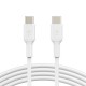 Belkin CAB003BT1MWH cable USB 1 m USB C Blanco