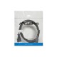 Lanberg CA-C7CA-10CC-0018-BK cable de transmisión Negro 1,8 m C7 acoplador CEE7/16