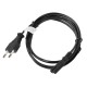 Lanberg CA-C7CA-10CC-0018-BK cable de transmisión Negro 1,8 m C7 acoplador CEE7/16