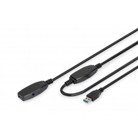 Digitus DA-73107 cable USB 20 m 2.0/3.2 Gen 1 (3.1 Gen 1) USB A Negro