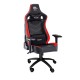 TALIUS silla Vulture gaming negra/roja butterfly, base nylon, ruedas nylon - TAL-VULTURE-RED