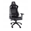 TALIUS silla Vulture gaming negra/gris butterfly, base nylon, ruedas nylon - TAL-VULTURE-GRY