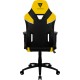 ThunderX3 TC5 Air Tech Silla para videojuegos universal Asiento acolchado Negro, Amarillo - TC5BY