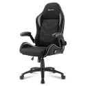 Sharkoon Elbrus 1 Silla para videojuegos universal Asiento acolchado Negro, Gris - 4044951027613