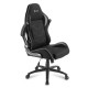 Sharkoon Elbrus 1 Silla para videojuegos universal Asiento acolchado Negro, Gris - 4044951027613