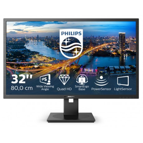 Philips B Line 325B1L/00 pantalla para PC 80 cm (31.5'') 2560 x 1440 Pixeles 2K Ultra HD LCD Negro