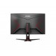 AOC C24G2AE/BK (23.6'') Full HD LED Negro, Rojo - C24G2AE/BK