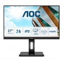 AOC Pro-line U27P2 LED display 68,6 cm (27'') 3840 x 2160 Pixeles 4K Ultra HD Negro