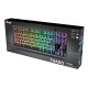 Trust GXT 833 Thado teclado USB Español Negro, Plata - 24067