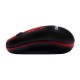 Nilox MOUSE WIRELESS BLACK/RED 1000 DPI - nxmowi2002