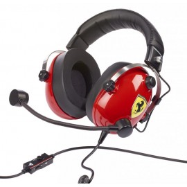 Thrustmaster T.Racing Auriculares Diadema Conector de 3,5 mm Negro, Rojo, Acero inoxidable, Amarillo - 4060197