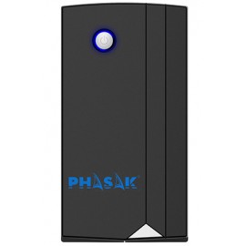 Phasak Ottima Línea interactiva 1060 VA 600 W 3 salidas AC - ph 7210