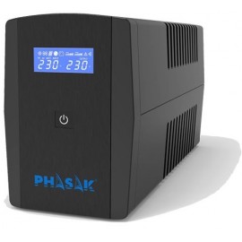 Phasak Sirius Línea interactiva 2260 VA 1320 W 4 salidas AC - ph 7322