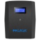 Phasak Sirius Línea interactiva 2260 VA 1320 W 4 salidas AC - ph 7322