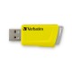 Verbatim Store 'n' Click - Unidad USB 3.2 GEN1 - 3x16 GB, Rojo/Azul/Amarillo - 49306