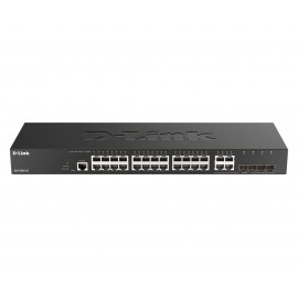 D-Link DGS-2000-28 switch Gestionado L2/L3 Gigabit Ethernet (10/100/1000) 1U Negro