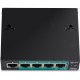 Trendnet TE-FP051 switch No administrado Fast Ethernet (10/100) Energía sobre Ethernet (PoE) Negro