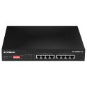 Edimax GS-1008PL V2 switch Gestionado L2 Gigabit Ethernet (10/100/1000) Energía sobre Ethernet (PoE) 1U Negro - gs-1008pl v2