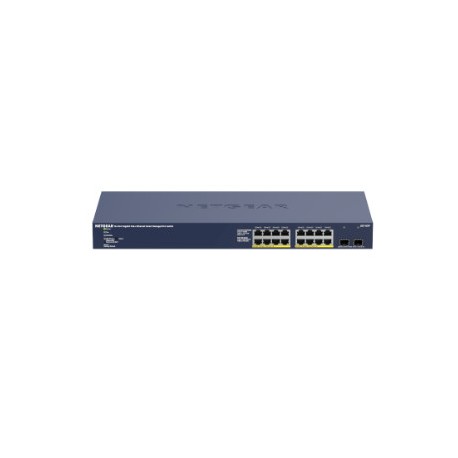 Netgear GS716TP-100EUS switch Gestionado L2/L3/L4 Gigabit Ethernet (10/100/1000) Azul Energía sobre Ethernet (PoE)