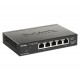 D-Link DGS-1100-05PDV2 switch Gestionado Gigabit Ethernet (10/100/1000) Energía sobre Ethernet (PoE) Negro