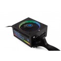 CoolBox RGB-850 Rainbow unidad de fuente de alimentación 850 W 20+4 pin ATX ATX Negro