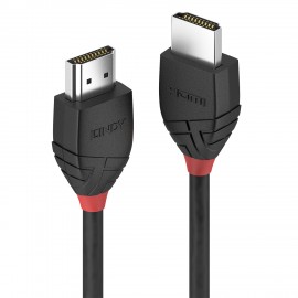 Lindy 36470 cable HDMI 0,5 m HDMI tipo A (Estándar) Negro