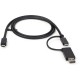 StarTech.com USBCCADP cable USB 1 m USB 3.2 Gen 2 (3.1 Gen 2) USB C Negro