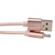 Eightt ECM-1P cable USB 1 m USB 2.0 USB A Micro-USB B Rosa