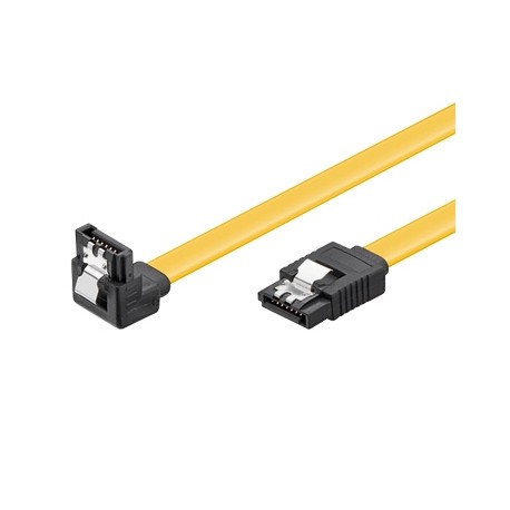 Ewent EW-150102-003-Y-P cable de SATA 0,3 m Amarillo