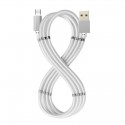 Celly USBMICROMAGWH cable USB 1 m USB 2.0 USB A Micro-USB B Blanco