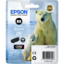 Epson Cartucho 26 negro C13T26114010