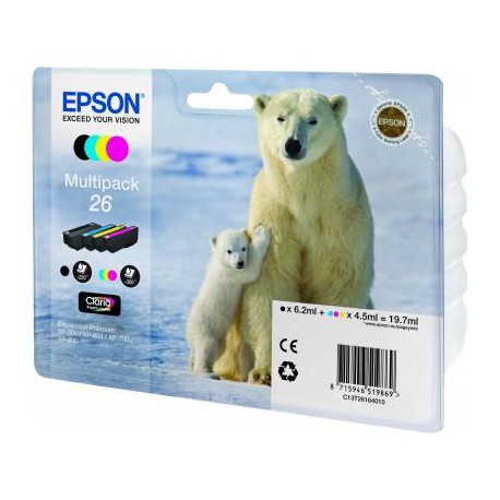 Epson Multipack 26 4 colores C13T26164010