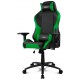 DRIFT DR250 Silla para videojuegos de PC Asiento acolchado tapizado Negro, Verde