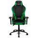 DRIFT DR250 Silla para videojuegos de PC Asiento acolchado tapizado Negro, Verde