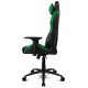 DRIFT DR250 Silla para videojuegos de PC Asiento acolchado tapizado Negro, Verde