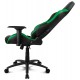 DRIFT DR250 Silla para videojuegos de PC Asiento acolchado tapizado Negro, Verde