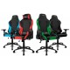 DRIFT DR250 Silla para videojuegos de PC Asiento acolchado tapizado Negro, Verde