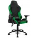 DRIFT DR250 Silla para videojuegos de PC Asiento acolchado tapizado Negro, Verde