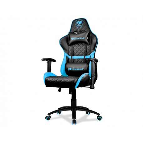 Cougar Armor One Sky Blue Silla para videojuegos de PC Asiento acolchado Negro, Azul - 3MAOSNXB.0001