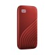 Western Digital My Passport 500 GB Rojo - wdbagf5000ard-wesn