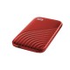 Western Digital My Passport 500 GB Rojo - wdbagf5000ard-wesn